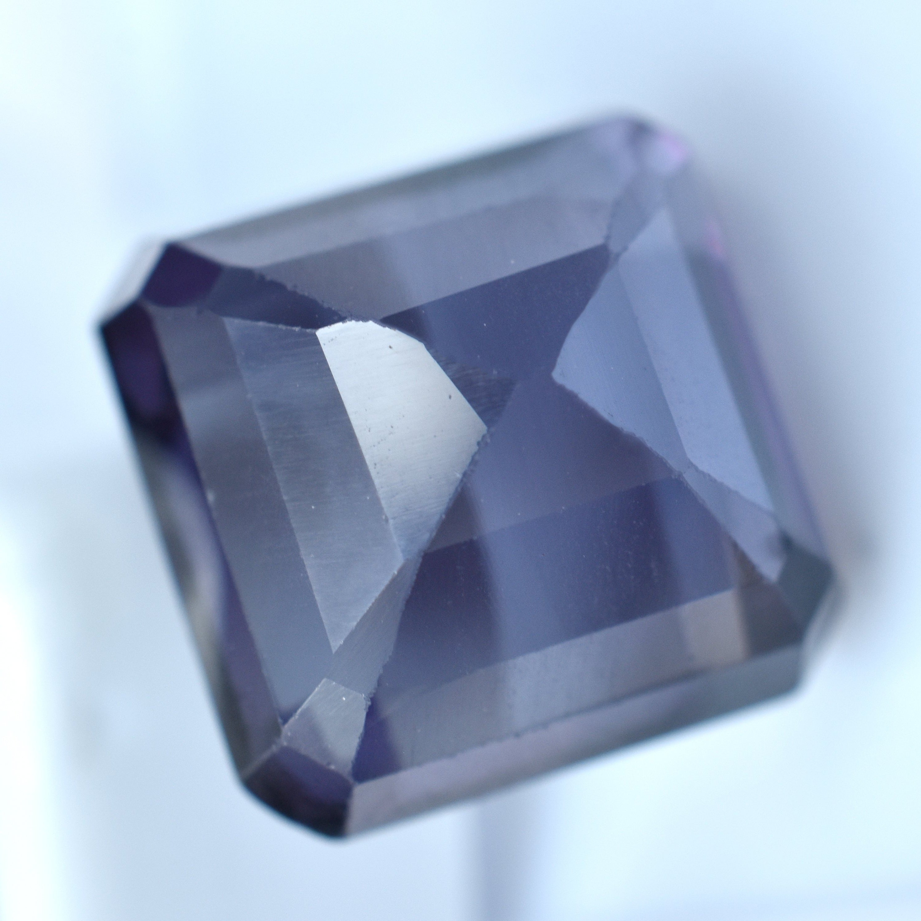 10.80 Carat Certified Natural Color-Change Alexandrite Square Shape Loose Gemstone Russian Alex Gem