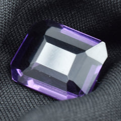 Natural Emerald Cut Purple Tanzanite 7.00 Carat Certified Loose Gemstone  Beneficial Gem