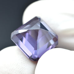 10.80 Carat Certified Natural Color-Change Alexandrite Square Shape Loose Gemstone Russian Alex Gem