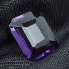 Natural Emerald Cut Purple Tanzanite 7.00 Carat Certified Loose Gemstone  Beneficial Gem