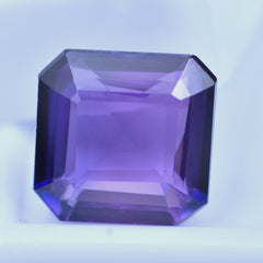 Prettiest Tanzanite Gemstone 7.25 Carat Square Shape Certified Natural Loose Gemstone Tanzania Best Gem