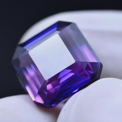 Prettiest Tanzanite Gemstone 7.25 Carat Square Shape Certified Natural Loose Gemstone Tanzania Best Gem