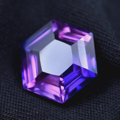 TOP QUALITY Color Change Gem !! 9.85 Ct Fancy Cut Purple Sapphire Natural Certified Loose Gemstone , Ring Size Gem , Free Delivery Inclusive Brilliant Gift