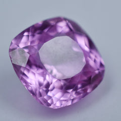 Beautiful Sapphire Gem 9.85 Carat Pink Sapphire Square Cushion Certified Natural Loose Gemstone