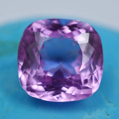 Beautiful Sapphire Gem 9.85 Carat Pink Sapphire Square Cushion Certified Natural Loose Gemstone