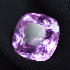 Beautiful Sapphire Gem 9.85 Carat Pink Sapphire Square Cushion Certified Natural Loose Gemstone