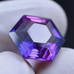 TOP QUALITY Color Change Gem !! 9.85 Ct Fancy Cut Purple Sapphire Natural Certified Loose Gemstone , Ring Size Gem , Free Delivery Inclusive Brilliant Gift