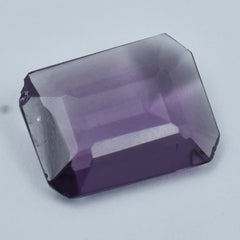 Perfect Certified Natural 4.25 Carat Emerald Cut Purple Color Best Tanzanite Loose Gemstone