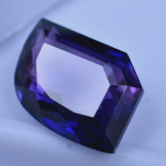 Purple Tanzanite 7.70 Carat Fancy Cut Certified Natural Loose Gemstone Best For Stress Reduction Tanzanite Gemstone