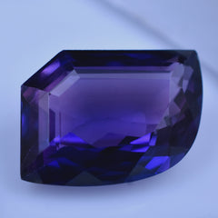 Purple Tanzanite 7.70 Carat Fancy Cut Certified Natural Loose Gemstone Best For Stress Reduction Tanzanite Gemstone