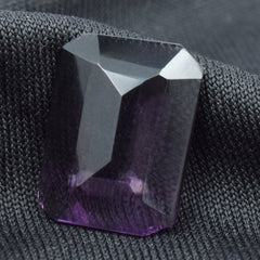 Perfect Certified Natural 4.25 Carat Emerald Cut Purple Color Best Tanzanite Loose Gemstone