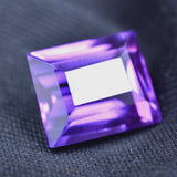 Tanzanite 6.60 Carat Emerald Shape Natural Certified Loose Gemstone Purple Tanzanite Best For Manage Intuition