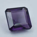 Impressive Natural Purple Tanzanite Square Cut 12.80 Carat Certified Loose Gemstone Tanzanite Gem Has Healing Properties