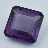 Impressive Natural Purple Tanzanite Square Cut 12.80 Carat Certified Loose Gemstone Tanzanite Gem Has Healing Properties