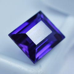 Natural 5.00 Carat Purple Tanzanite Emerald Cut Certified Loose Gemstone Tanzanite Gem From Tanzania Eye Clean Tanzanite Gem