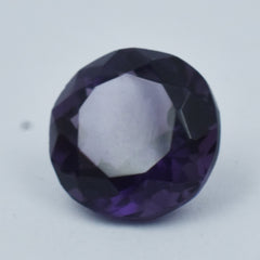 Tanzania's Best Tanzanite Gemstone 7.65 Carat Round Cut Natural Purple Tanzanite Certified Loose Gemstone