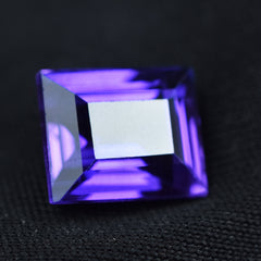 Natural 5.00 Carat Purple Tanzanite Emerald Cut Certified Loose Gemstone Tanzanite Gem From Tanzania Eye Clean Tanzanite Gem