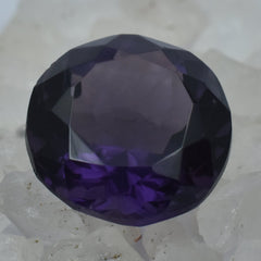 Tanzania's Best Tanzanite Gemstone 7.65 Carat Round Cut Natural Purple Tanzanite Certified Loose Gemstone