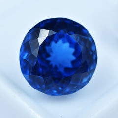 Best Certified Sapphire 7.80 Carat Round Cut Blue Teal Sapphire Certified Natural Loose Gemstone Beautiful Teal Sapphire Specially For Jewelry Making