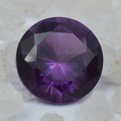 Beautiful Round Cut Purple Tanzanite 9.10 Carat Certified Natural Loose Gemstone Amazing Offer On Tanzanite Gem With Gift