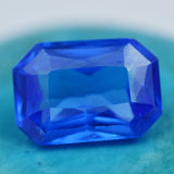 Natural Blue Color 7.55 Carat Flawless Tanzanite Emerald Shape Certified Loose Gemstone Tanzanite Gem Has Healing and Metaphysical Properties