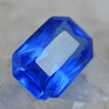 Natural Blue Color 7.55 Carat Flawless Tanzanite Emerald Shape Certified Loose Gemstone Tanzanite Gem Has Healing and Metaphysical Properties