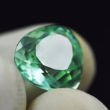 Sri-Lanka Sapphire Natural 6.35 Carat Pear Cut Bluish Green Sapphire Certified Natural Loose Gemstone Ring Size Gem Free Shipping