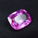 Beautiful Ceylon Pink Sapphire Gem 6.85 Carat Cushion Cut Sapphire Pink Certified Natural Loose Gemstone Most Demandable Gem For Engagement Rings