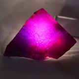raw purple sapphire