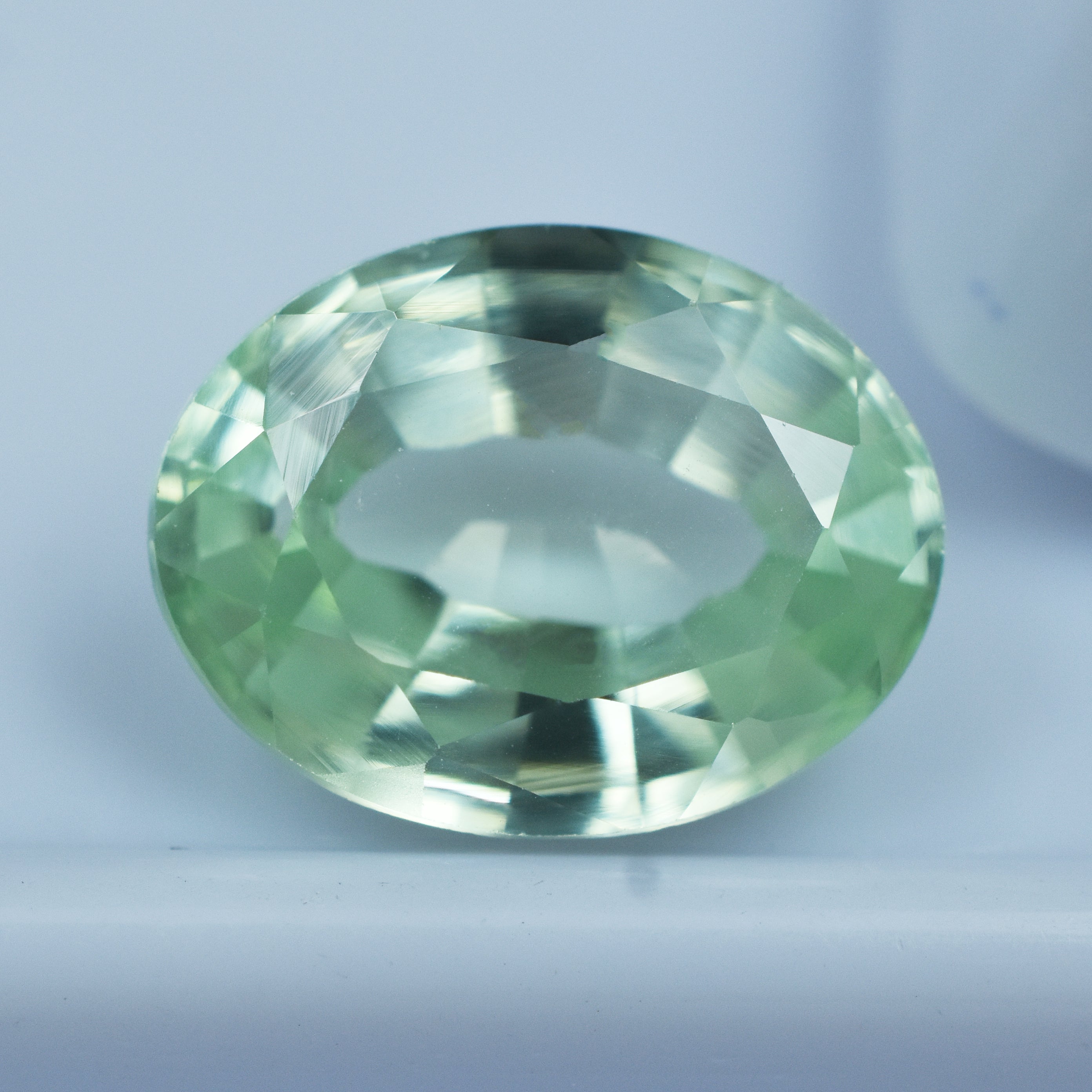 5.20 Carat Certified Natural Bluish Green Sapphire Oval Cut Loose Gemstone Sapphire Jewelry Best For Engagement Rings