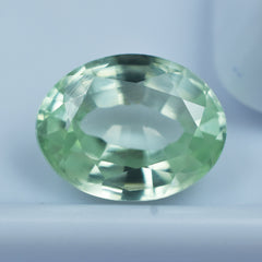 5.20 Carat Certified Natural Bluish Green Sapphire Oval Cut Loose Gemstone Sapphire Jewelry Best For Engagement Rings