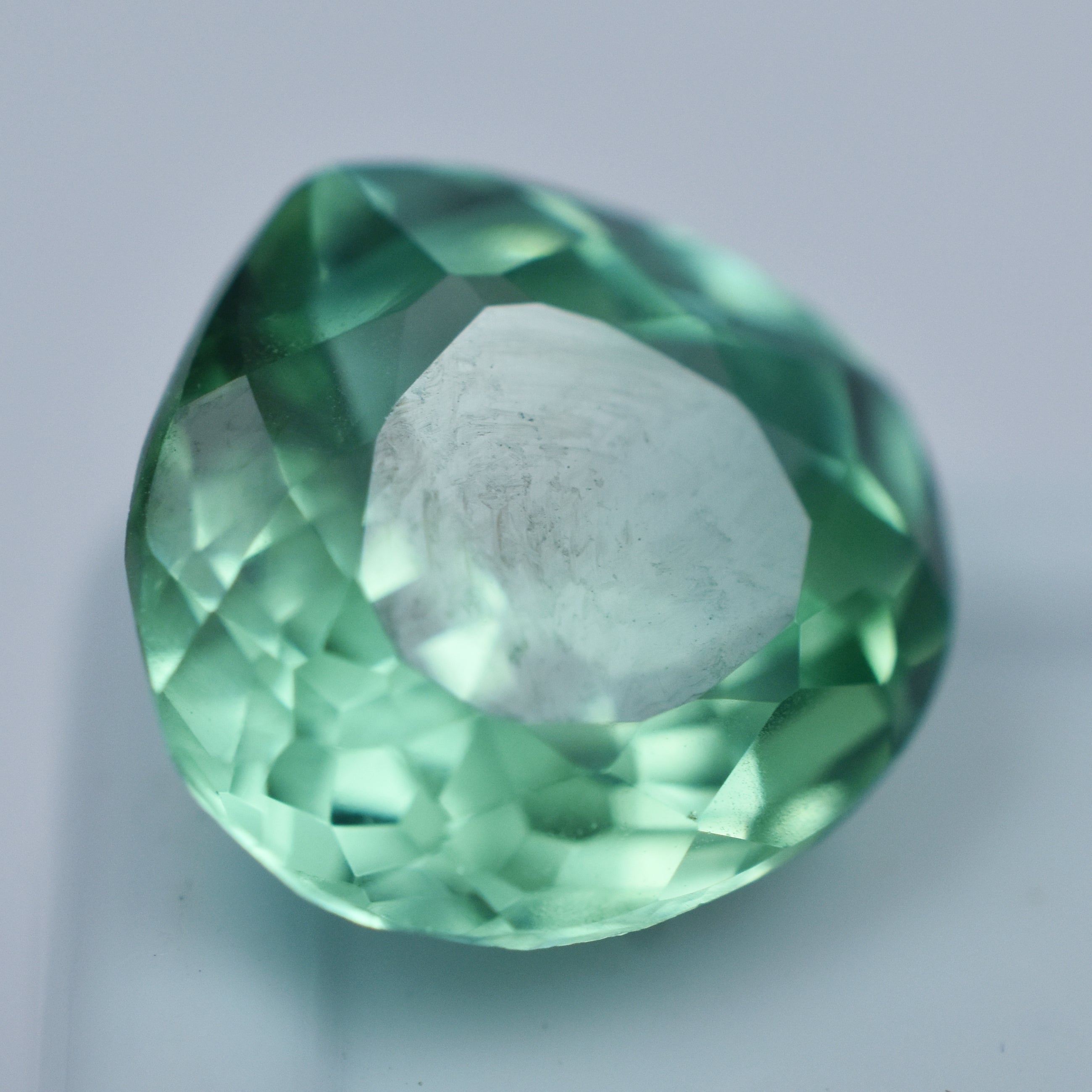 Bluish Green Color 6.50 Carat Certified Natural Pear Shape Montana Sapphire Loose Gemstone Best For Environmental Friendliness