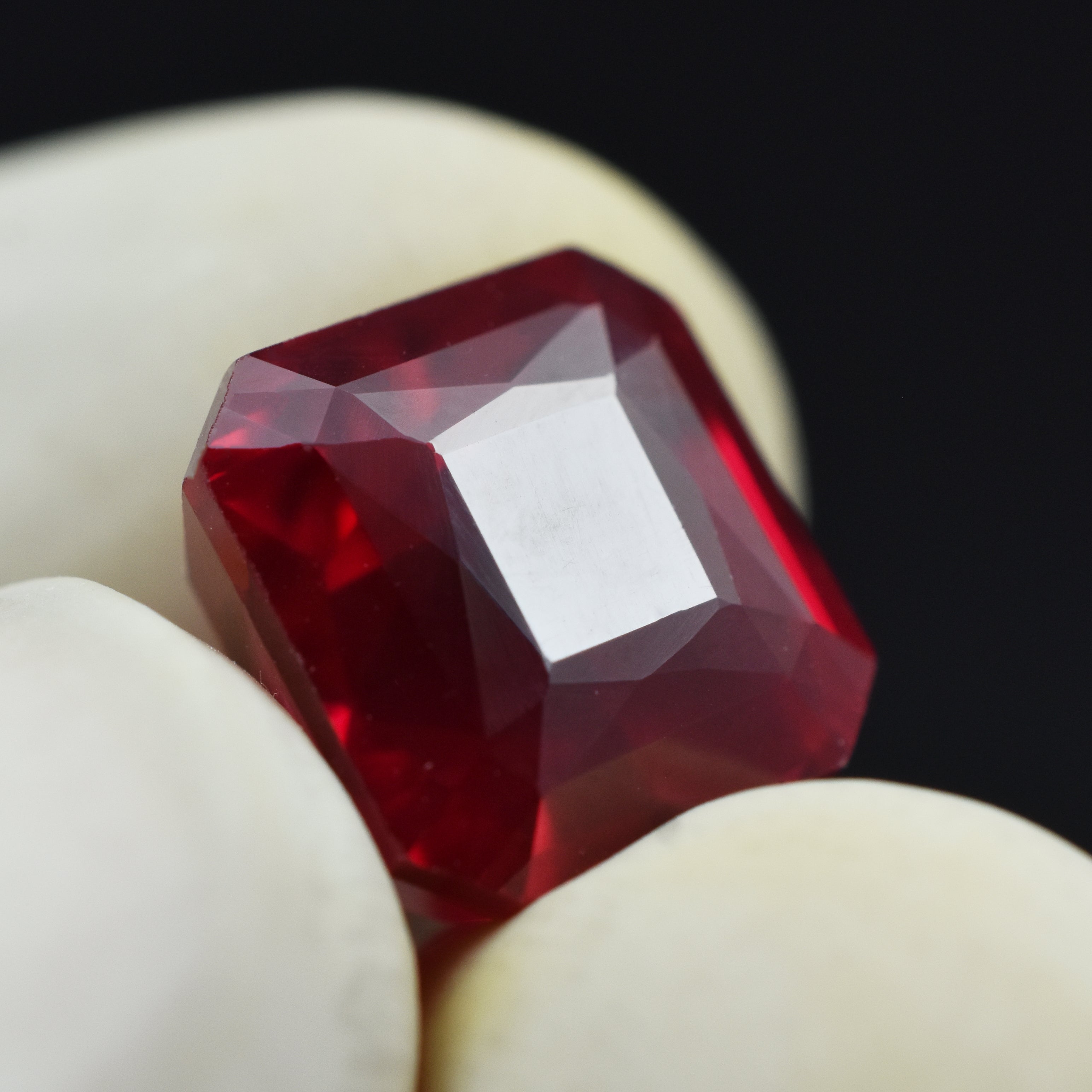 Red Ruby Known For Rareness and Exclusivity 8.75 Carat Square Cut Beautiful Pigeon Rubies Red AAA+ Quality Red Ruby Certified Natural Loose Gemstone