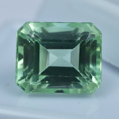 Emerald Cut Bluish Green Sapphire 9.35 Carat Certified Loose Natural Gemstone Excellent Cut Sapphire Gem From Sri-Lanka