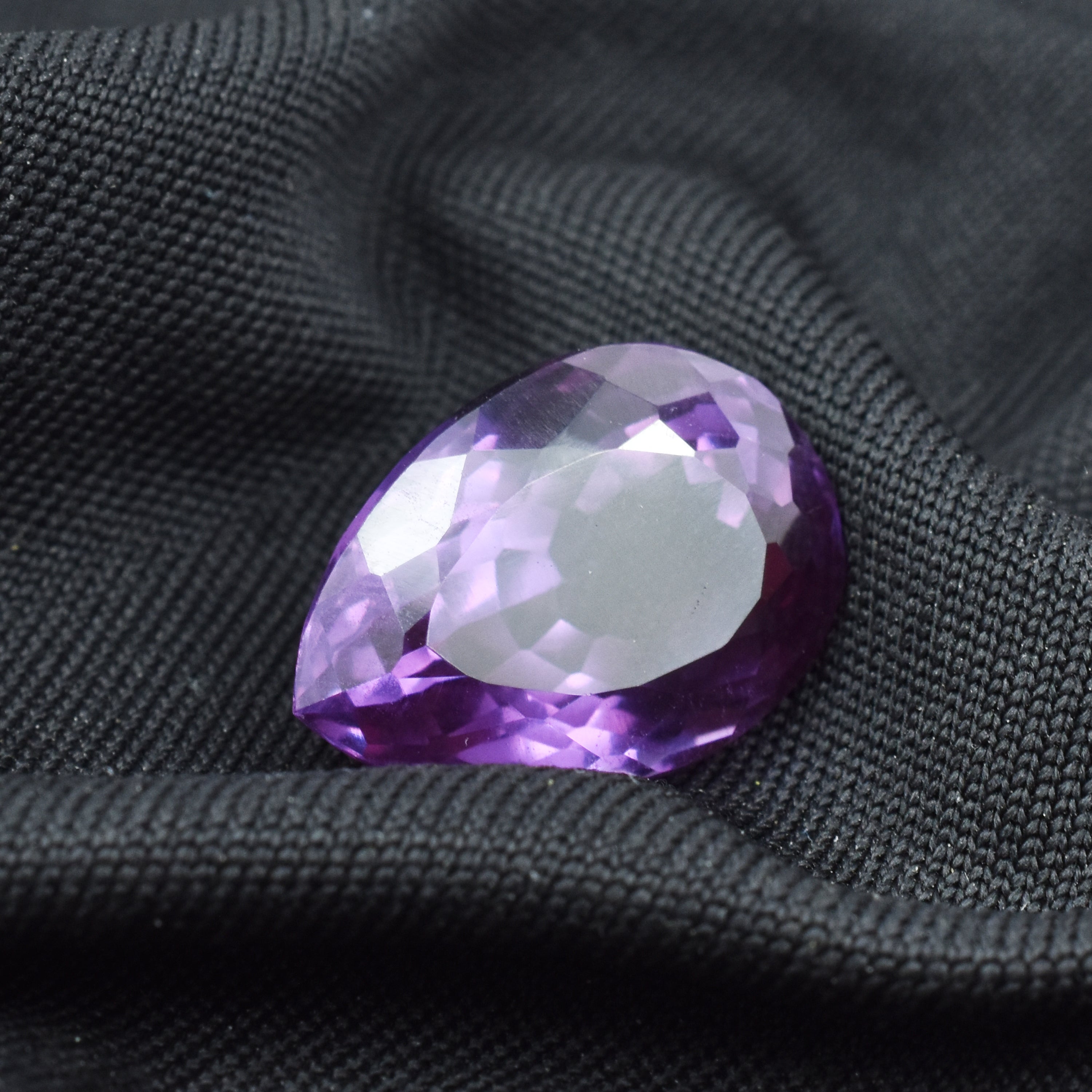 Natural Purple Tanzanite 11.85 Carat Pear Cut Certified Loose Gemstone From Tanzania Has Best Gemstone For Jewelry December Birth month Gem