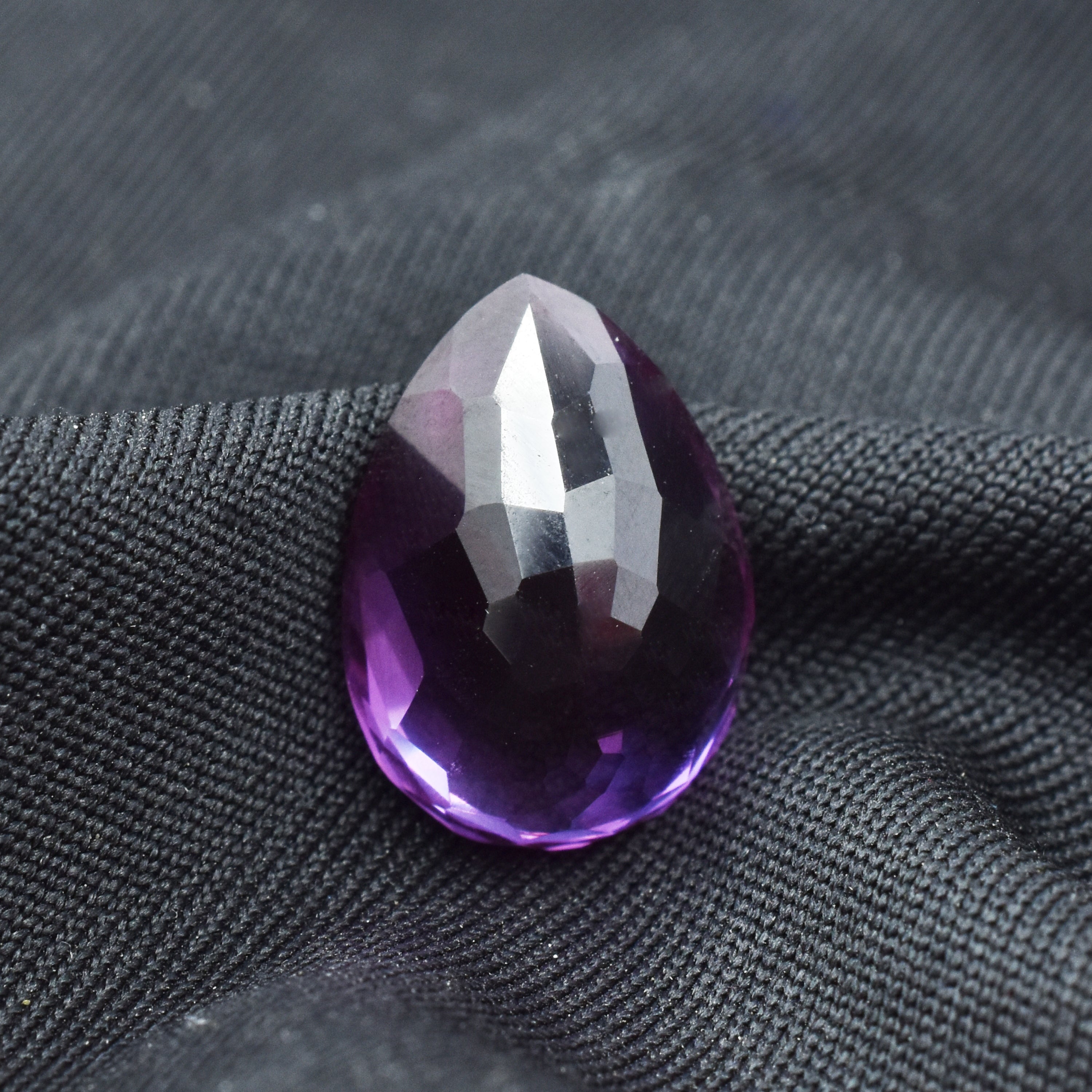 Natural Purple Tanzanite 11.85 Carat Pear Cut Certified Loose Gemstone From Tanzania Has Best Gemstone For Jewelry December Birth month Gem