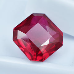 Burmese Rubies Red 8.85 Carat Square Cut Red Ruby Certified Natural Loose Gemstone Gorgeous Ruby Gem For Jewelry Making