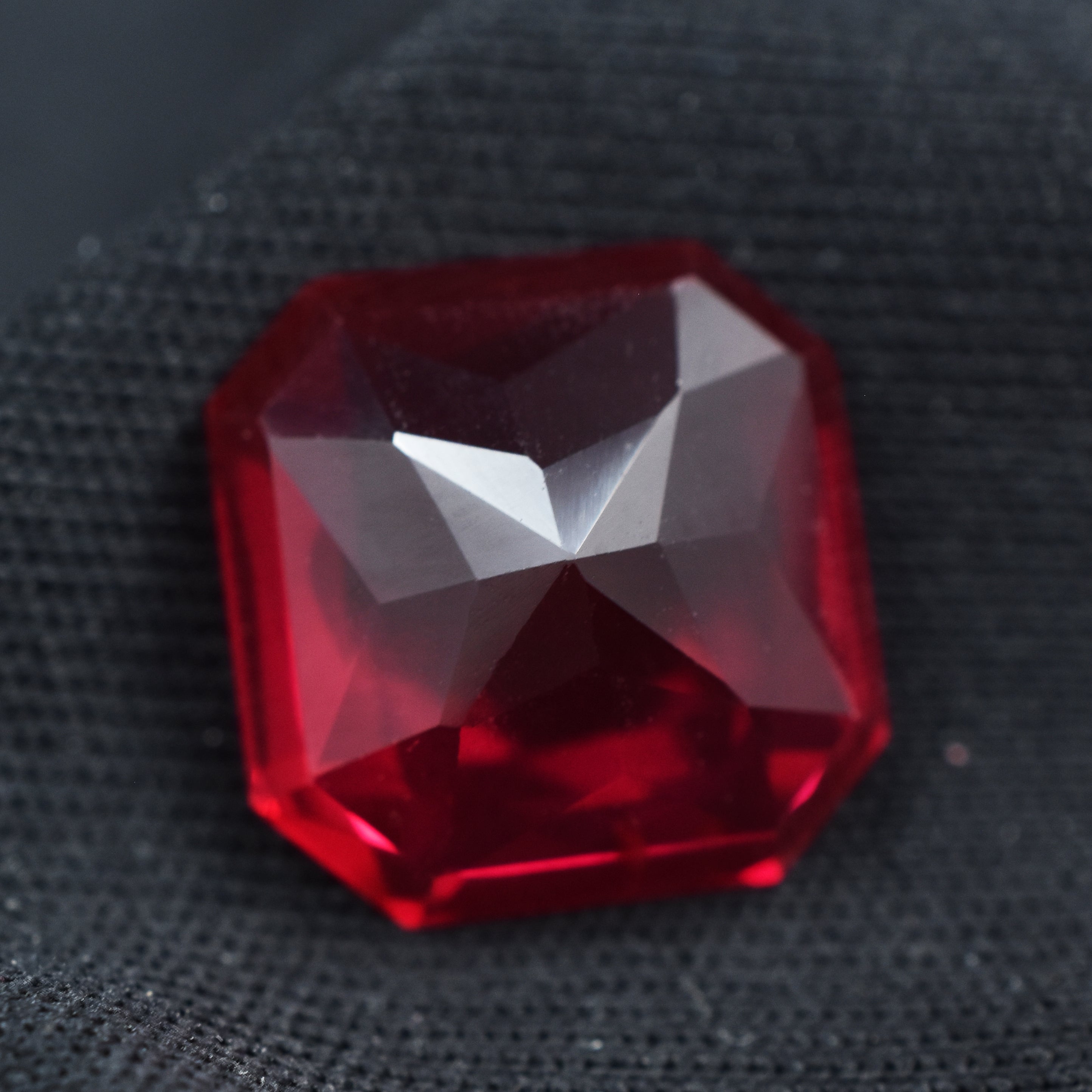 Burmese Rubies Red 8.85 Carat Square Cut Red Ruby Certified Natural Loose Gemstone Gorgeous Ruby Gem For Jewelry Making