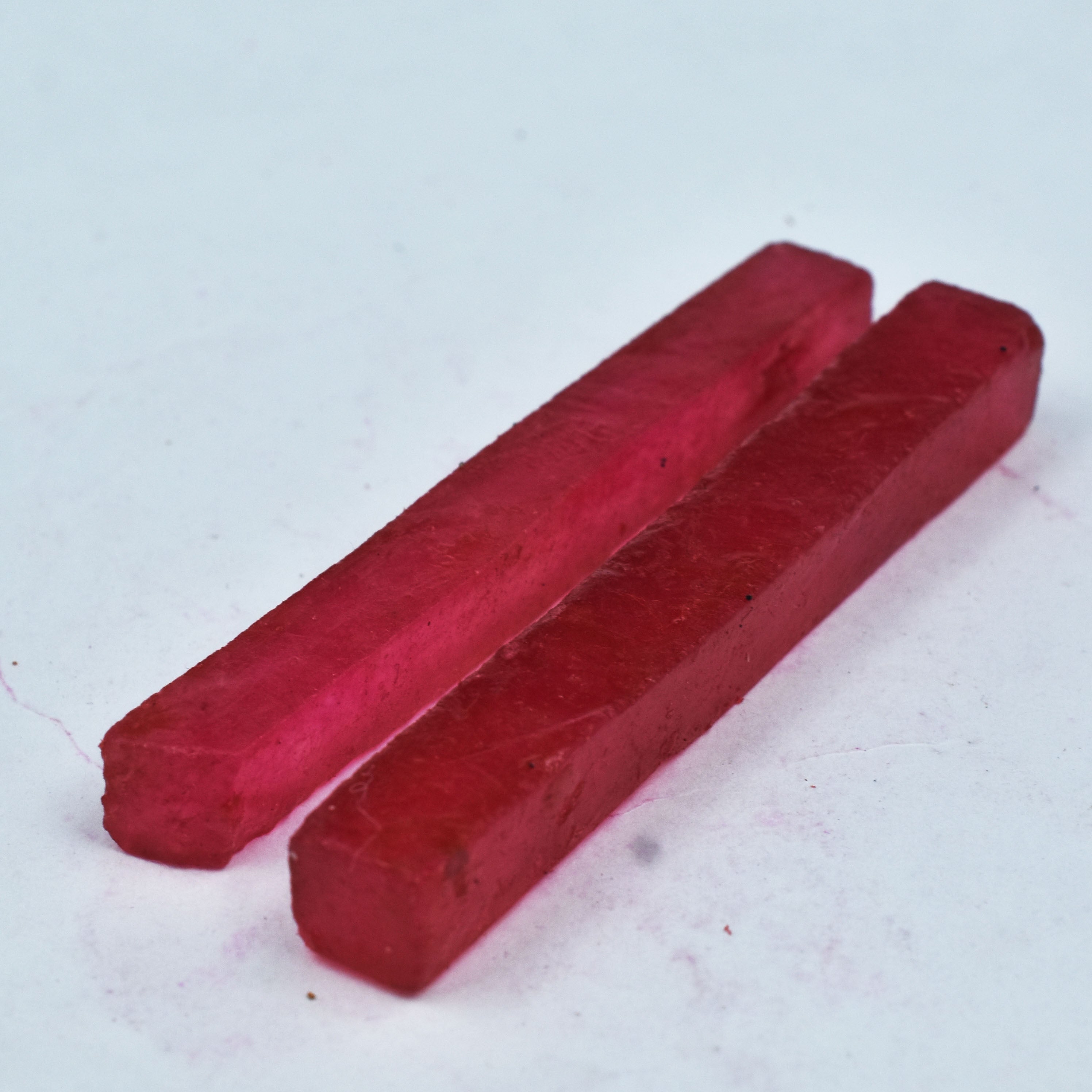 Pair Of Natural Ruby Red 131.65 Ct CERTIFIED Uncut Rough Loose Earth Mined Gemstone Amazing Piece Red Ruby Natural Rough Uncut Rough Shape Chakri Shape From Africa Loose Gemstone Rough