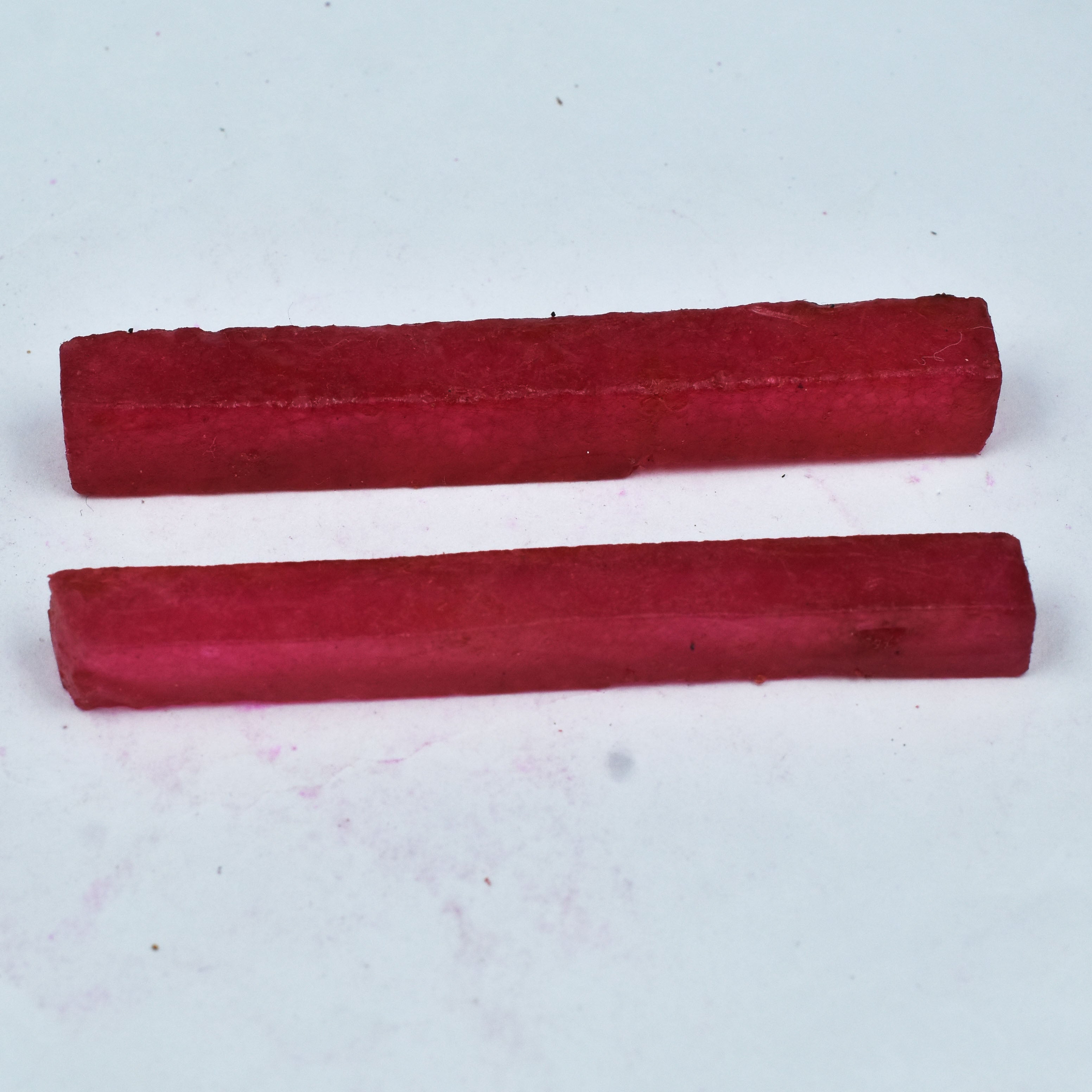 Pair Of Natural Ruby Red 131.65 Ct CERTIFIED Uncut Rough Loose Earth Mined Gemstone Amazing Piece Red Ruby Natural Rough Uncut Rough Shape Chakri Shape From Africa Loose Gemstone Rough