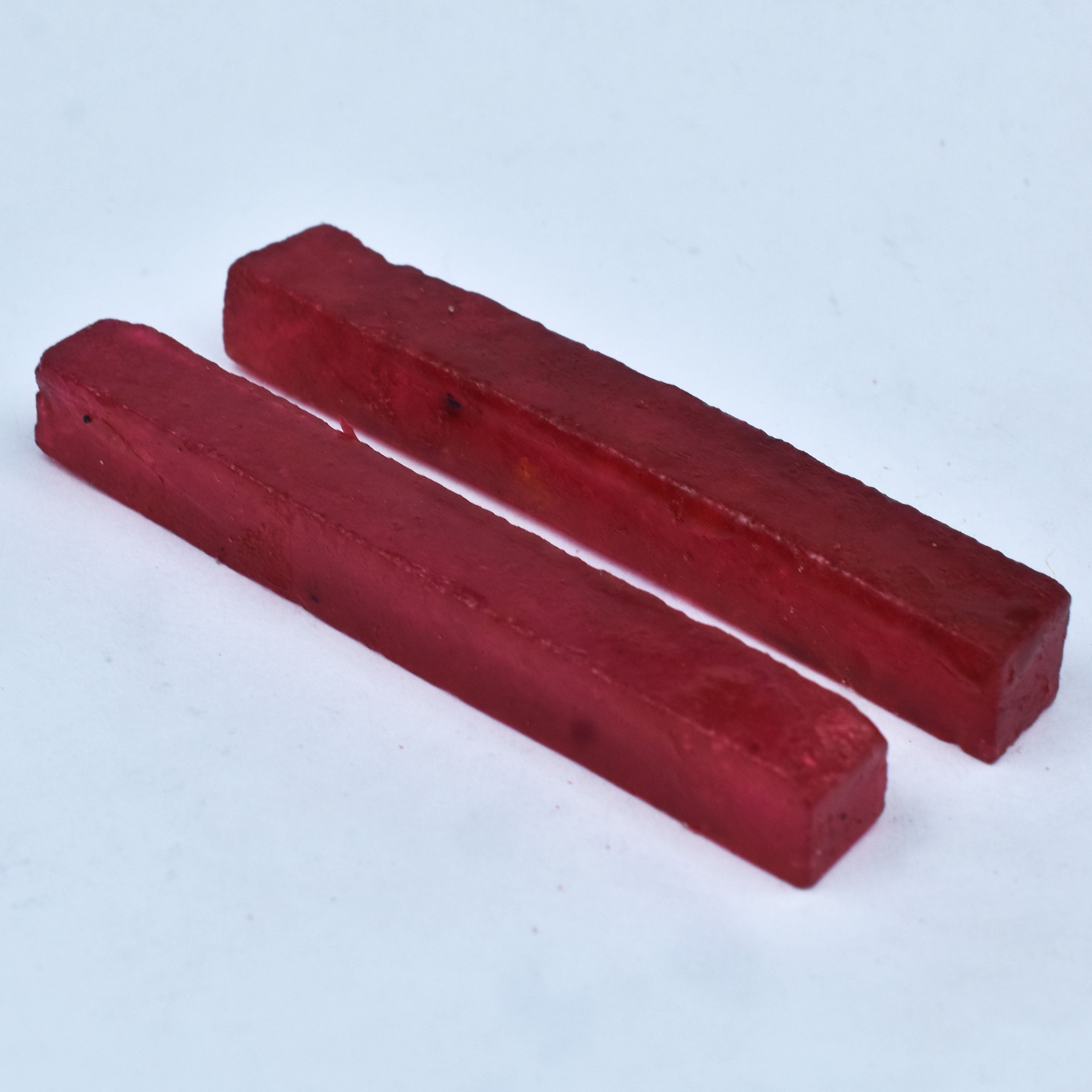 Big Sale !! Ruby Rough 200-250 Ct Certified Natural Red Ruby Raw Rough Pair Healing Uncut Rough Shape Chakri Shape From Africa Loose Gemstone Rough New Sale