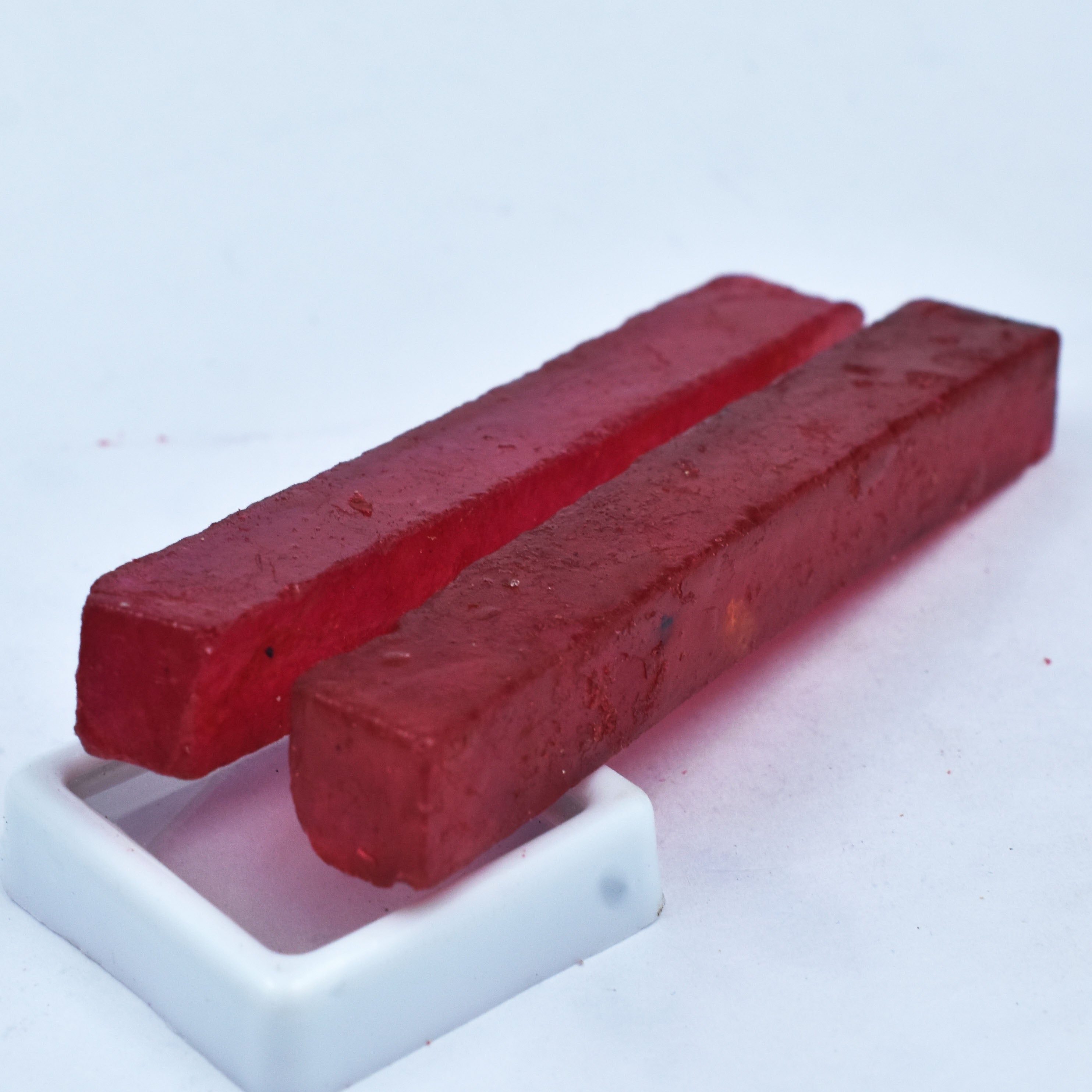 Big Sale !! Ruby Rough 200-250 Ct Certified Natural Red Ruby Raw Rough Pair Healing Uncut Rough Shape Chakri Shape From Africa Loose Gemstone Rough New Sale