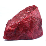 Amazing Quality Healing Earth Mined 1500 Ct + Certified Natural Red Ruby Rough Uncut Shape Big Stone Chunk Gemstone From Africa