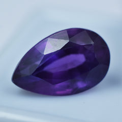 Purple Tanzanite 4.95 Carat Pear Cut Natural Tanzanite Loose Certified Gemstone Pendant Size Gem