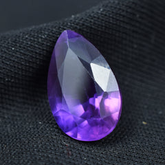 Purple Tanzanite 4.95 Carat Pear Cut Natural Tanzanite Loose Certified Gemstone Pendant Size Gem