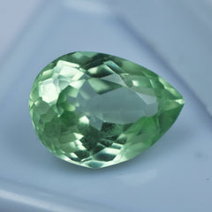 Flawless Green Sapphire 5.90 Carat Perfect Bluish Green Sapphire Loose Certified Natural Gemstone Ring Size Gemstone