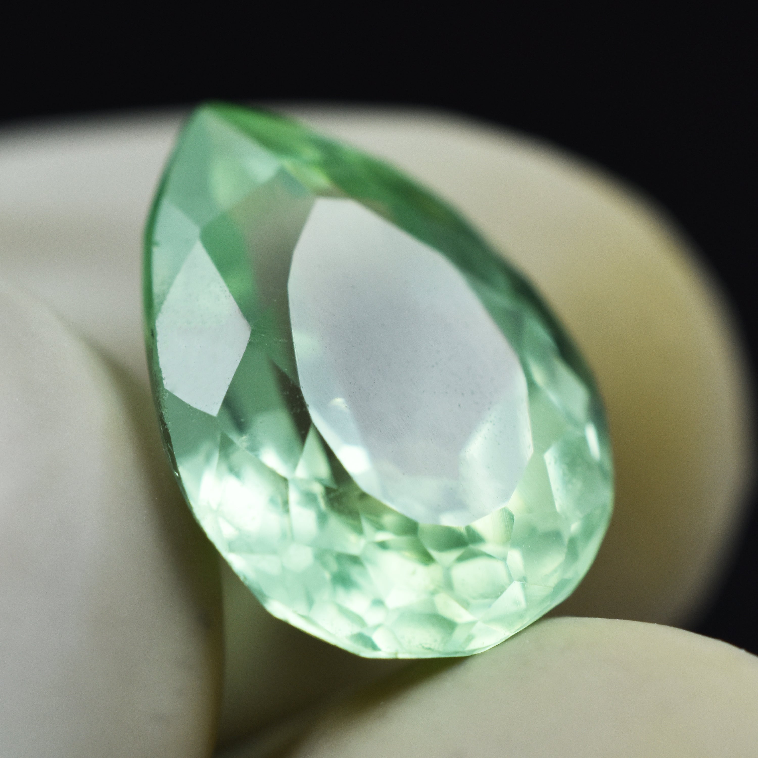 Flawless Green Sapphire 5.90 Carat Perfect Bluish Green Sapphire Loose Certified Natural Gemstone Ring Size Gemstone