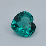 Brazilian Garnet Green Natural Certified 10.65 Carat Heart Cut Natural Green Garnet Loose Gemstone