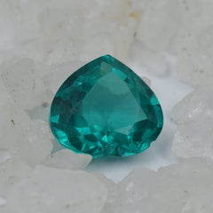 Certified 9.70 Carat Heart Cut Green Garnet Natural Loose Gemstone Best For Protection &Enhanced Creativity