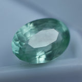 Perfect Bluish Green Sapphire 4.10 Carat Oval Shape Certified Natural Loose Gemstone Manage Biocompatibility Sapphire Gem